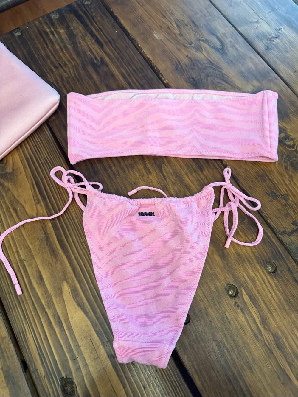 triangl swimwear cute pink